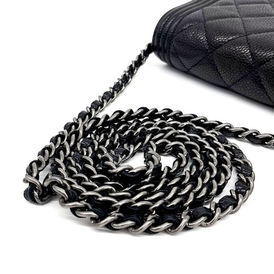 Chanel Caviar Boy WOC Mini Crossbody Bag (10258925)