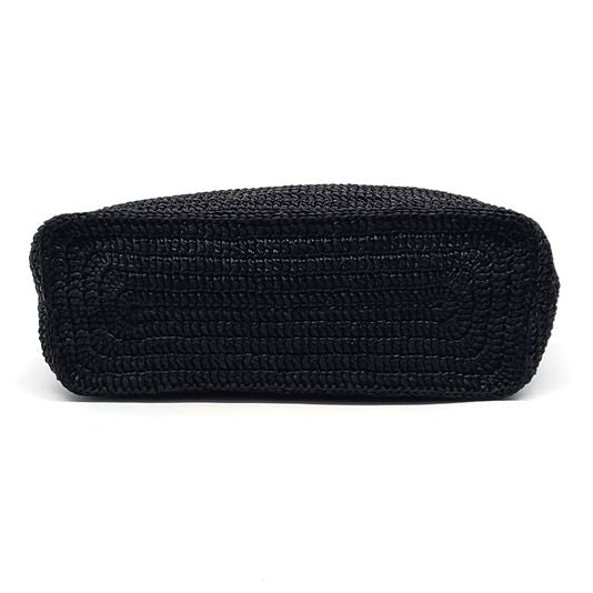 Saint Laurent Rive Gauche Raffia Shoulder Bag (688864) (10267058)