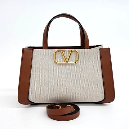 Valentino V-logo tote and shoulder bag (10259155)