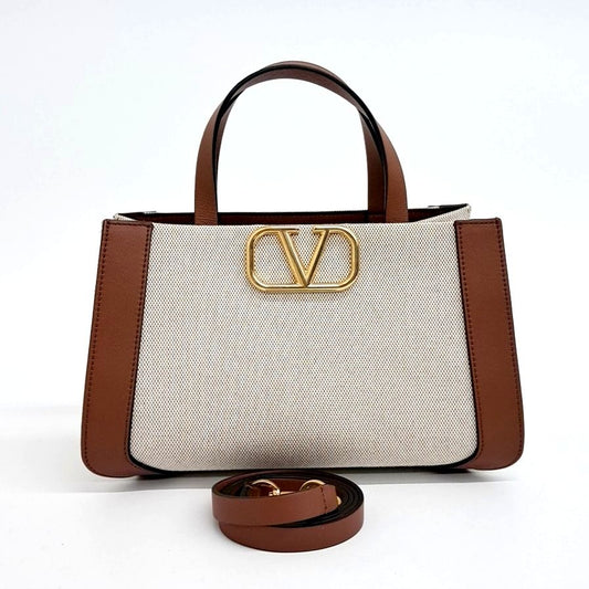 Valentino V-logo tote and shoulder bag (10259155)