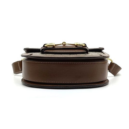 Gucci 1955 Horsebit Round Mini Bag (760191) (10260433)