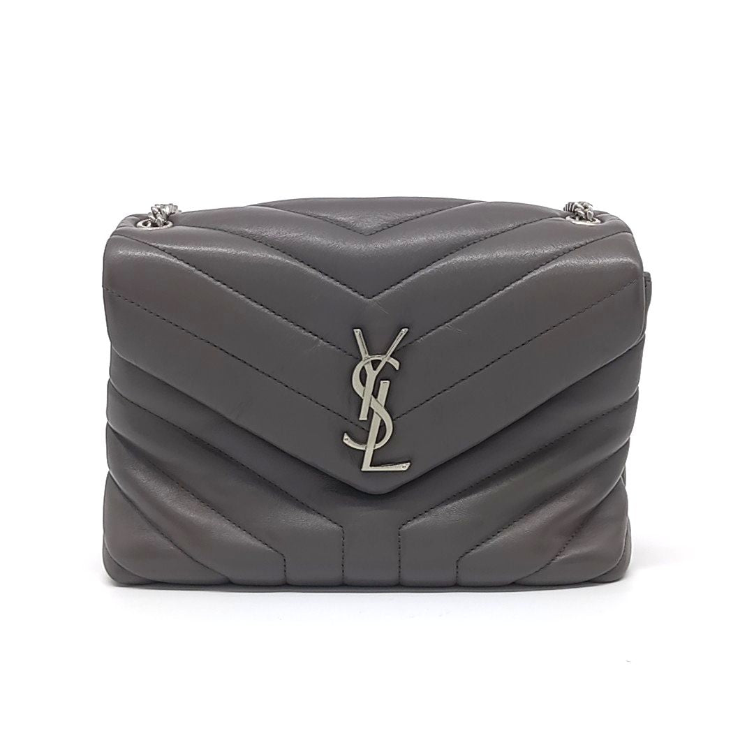 Saint Laurent Monogram Lulu Crossbody Bag (487218) (10260942)