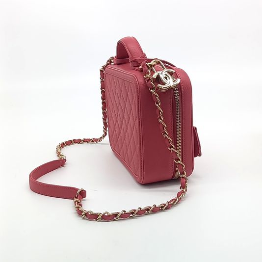 Chanel Caviar Cosmetic Tote and Shoulder Bag (10261878)