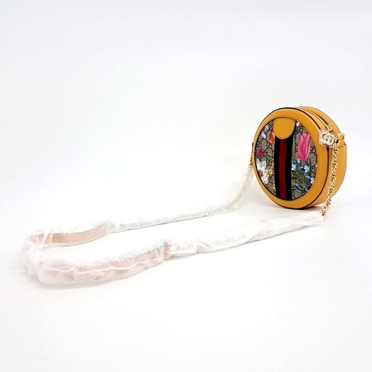 Gucci Ophidia Mini GG Round Shoulder Bag (550618) (10262041)