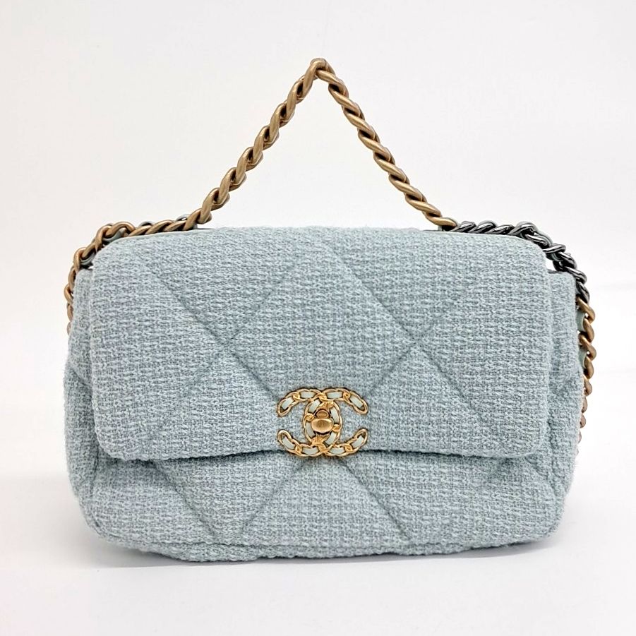 Chanel Tweed 19 Flap Bag Small (10264714)