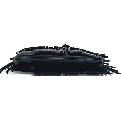 Saint Laurent Fringe Clutch (403418) (10265433)