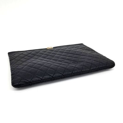Chanel Caviar Boy Clutch Large (10265434)