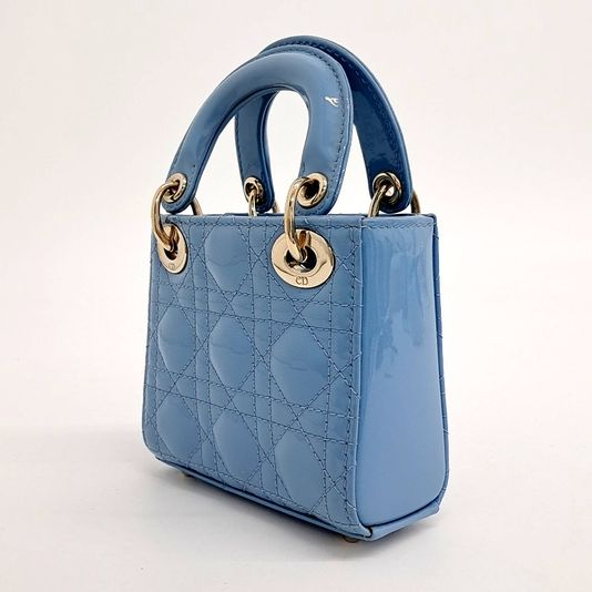 Christian Dior Patent Micro Lady Bag (10266604)