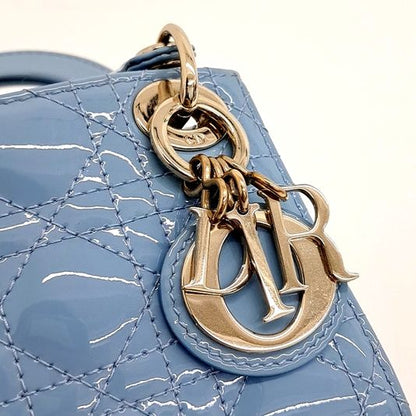 Christian Dior Patent Micro Lady Bag (10266604)