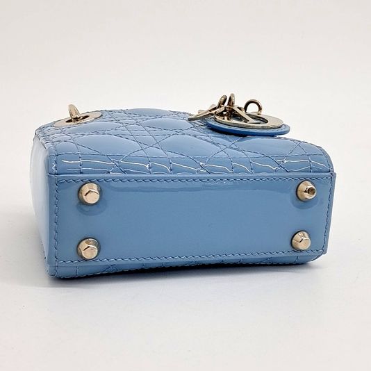 Christian Dior Patent Micro Lady Bag (10266604)