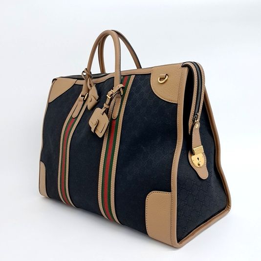 Gucci GG Jacquard Duffel Bag (715773) (10267162)