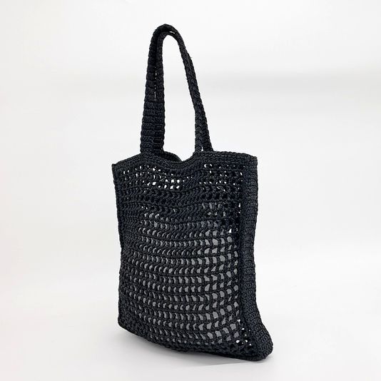 Prada raffia shoulder bag (10267324)