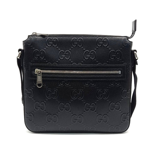 Gucci GG Embossed Messenger Crossbody Bag (406410) (10267891)
