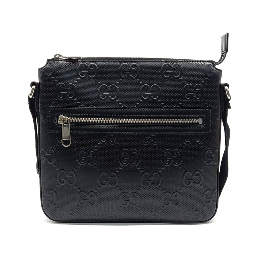 Gucci GG Embossed Messenger Crossbody Bag (406410) (10267891)