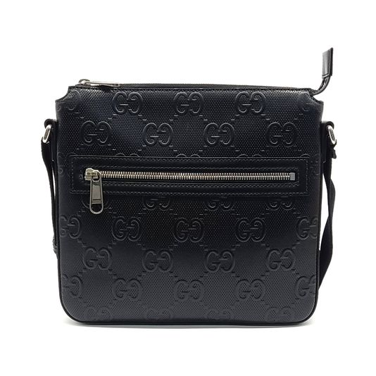 Gucci GG Embossed Messenger Crossbody Bag (406410) (10267891)
