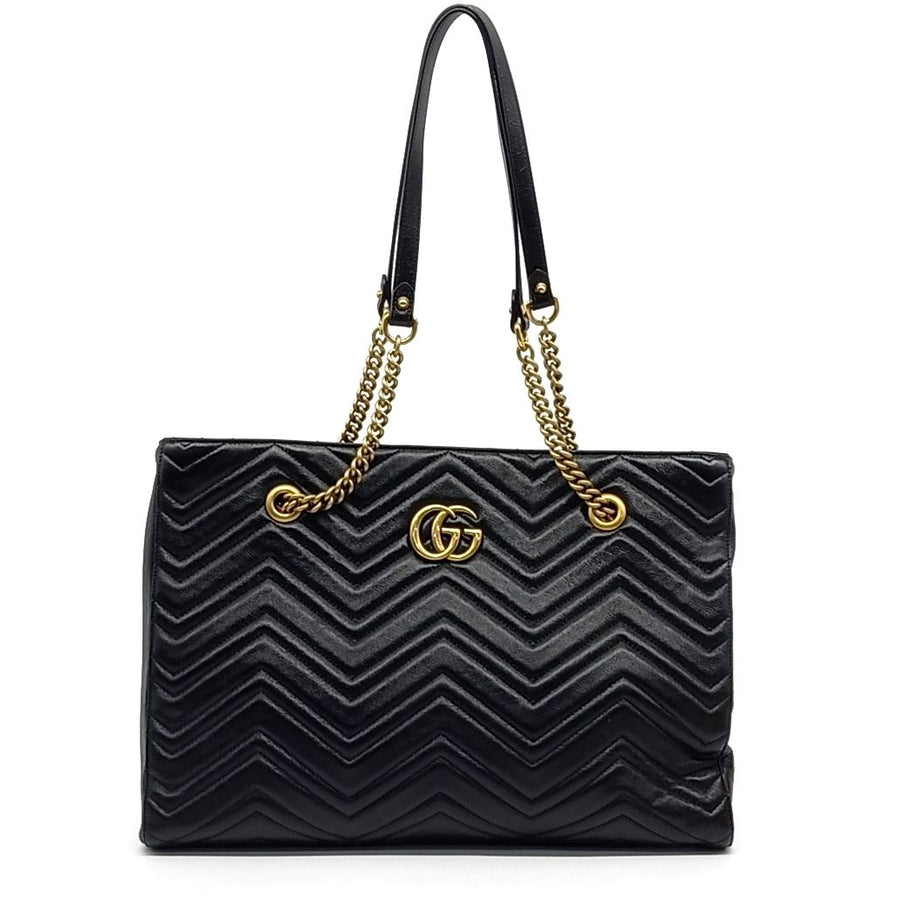 Gucci Medium Matelassé Shoulder Bag (524578) (10268345)