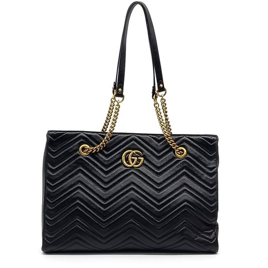 Gucci Medium Matelassé Shoulder Bag (524578) (10268345)