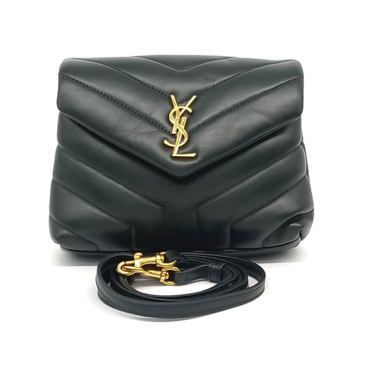 Saint Laurent Monogram Lulu Toy Crossbody Bag (467072) (10270014)