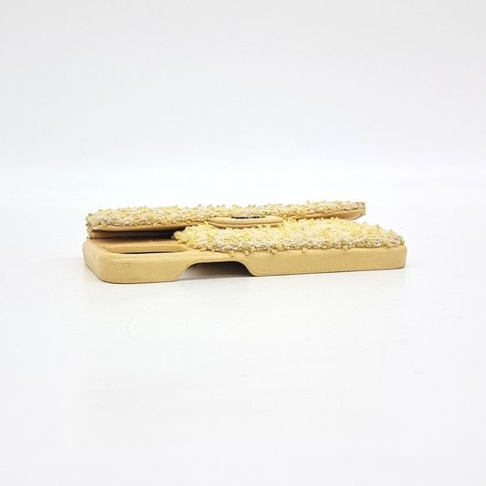 Chanel tweed chain phone case (10272435)