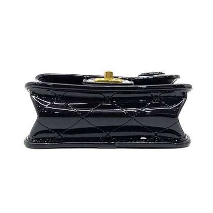 Chanel Patent Top Handle Flap Bag (10272902)