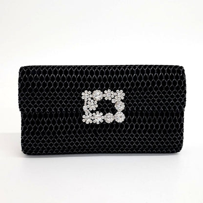Roger Vivier Velvet Crossbody Bag (10273457)