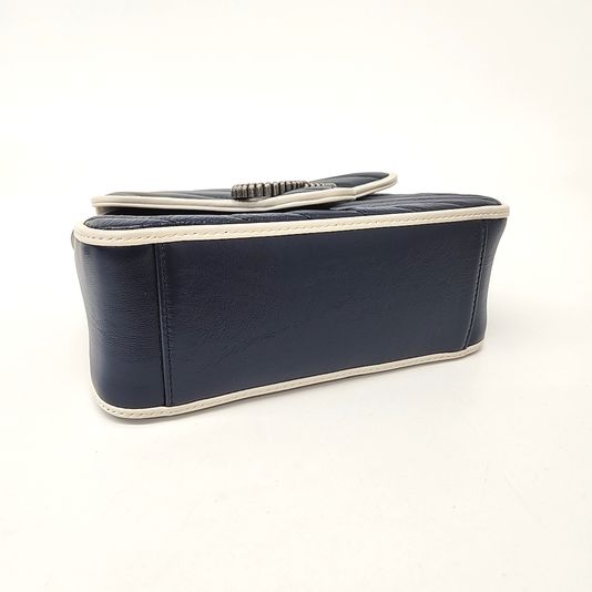 Gucci GG Marmont Mini Top Handle Bag (583571) (10273608)