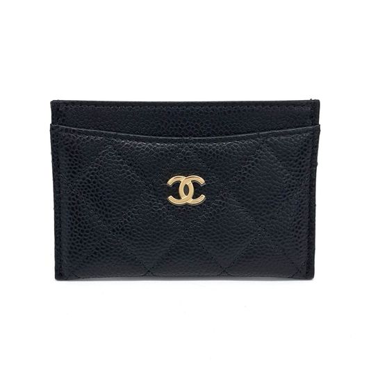 Chanel Caviar Card Holder (10273952)