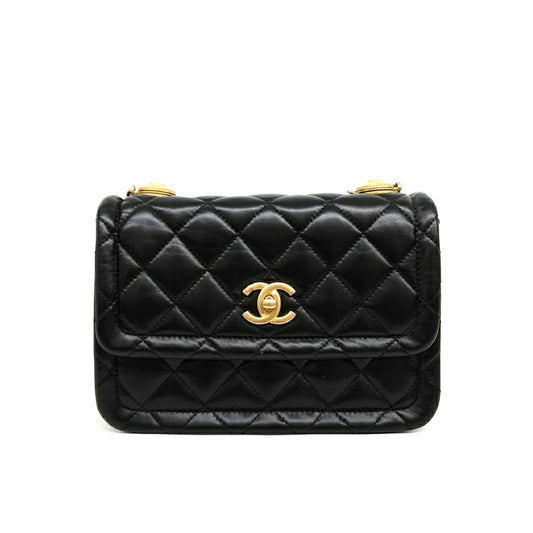 Chanel Button-On Top Crossbody Bag (10276031)