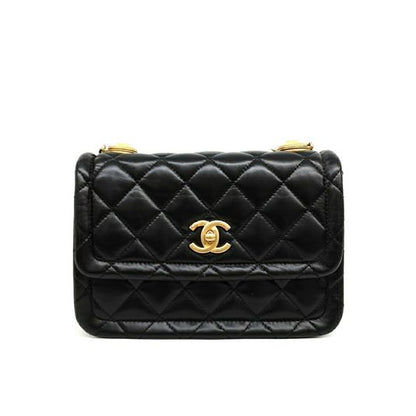 Chanel Button-On Top Crossbody Bag (10276031)