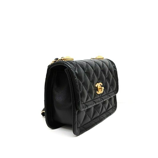 Chanel Button-On Top Crossbody Bag (10276031)