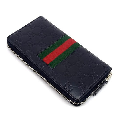 Gucci Cimaline Web Long Wallet (408831) (10280091)