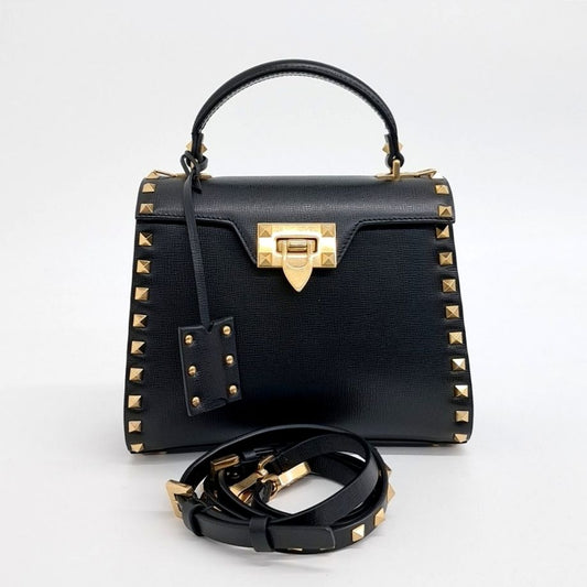 Valentino Rockstud Top Handle Bag (10275761)
