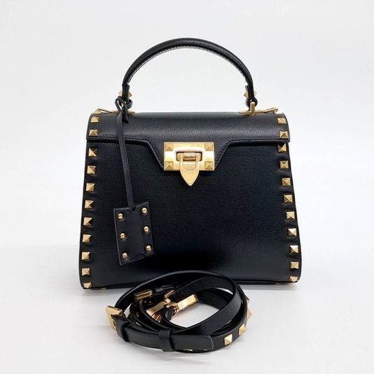Valentino Rockstud Top Handle Bag (10275761)
