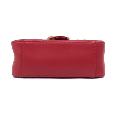 Gucci Marmont Mini Top Handle Shoulder Bag (547260) (10276535)