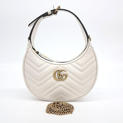 Gucci Marmont Half Moon Mini Shoulder Bag (699514) (10276643)
