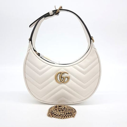 Gucci Marmont Half Moon Mini Shoulder Bag (699514) (10276643)