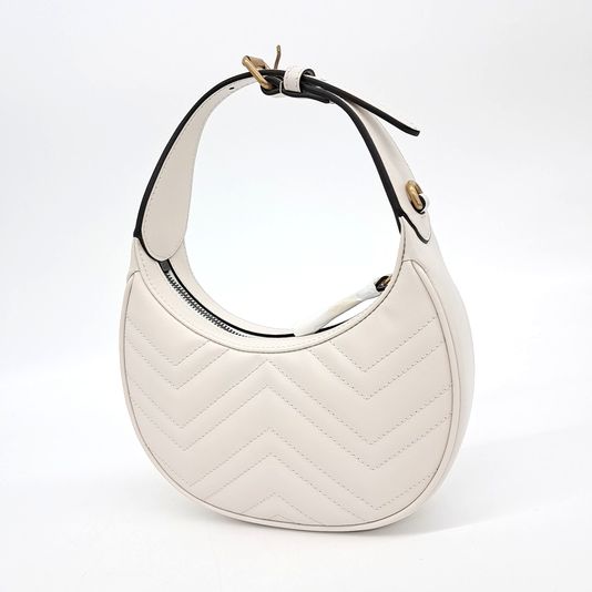 Gucci Marmont Half Moon Mini Shoulder Bag (699514) (10276643)