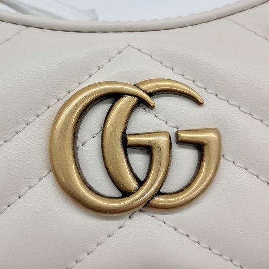 Gucci Marmont Half Moon Mini Shoulder Bag (699514) (10276643)
