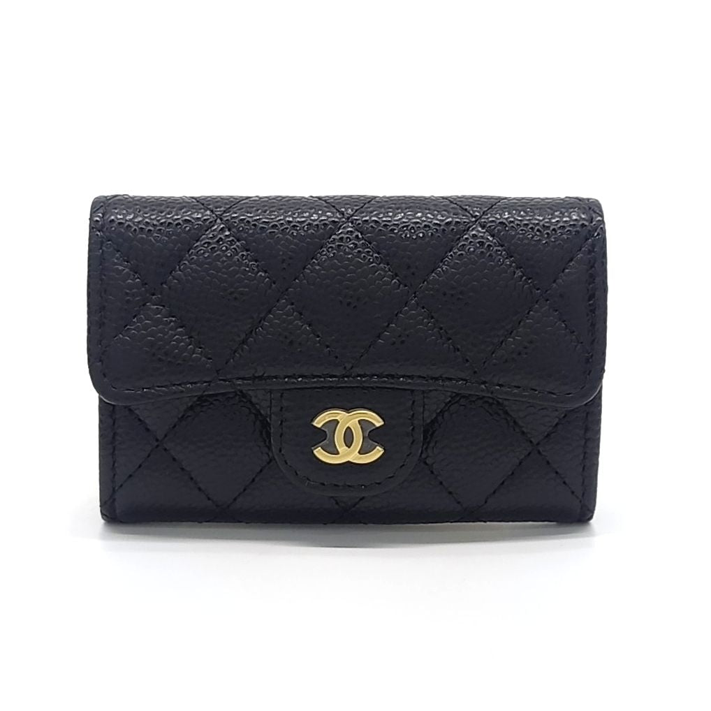 Chanel Caviar Card Holder (10276713)