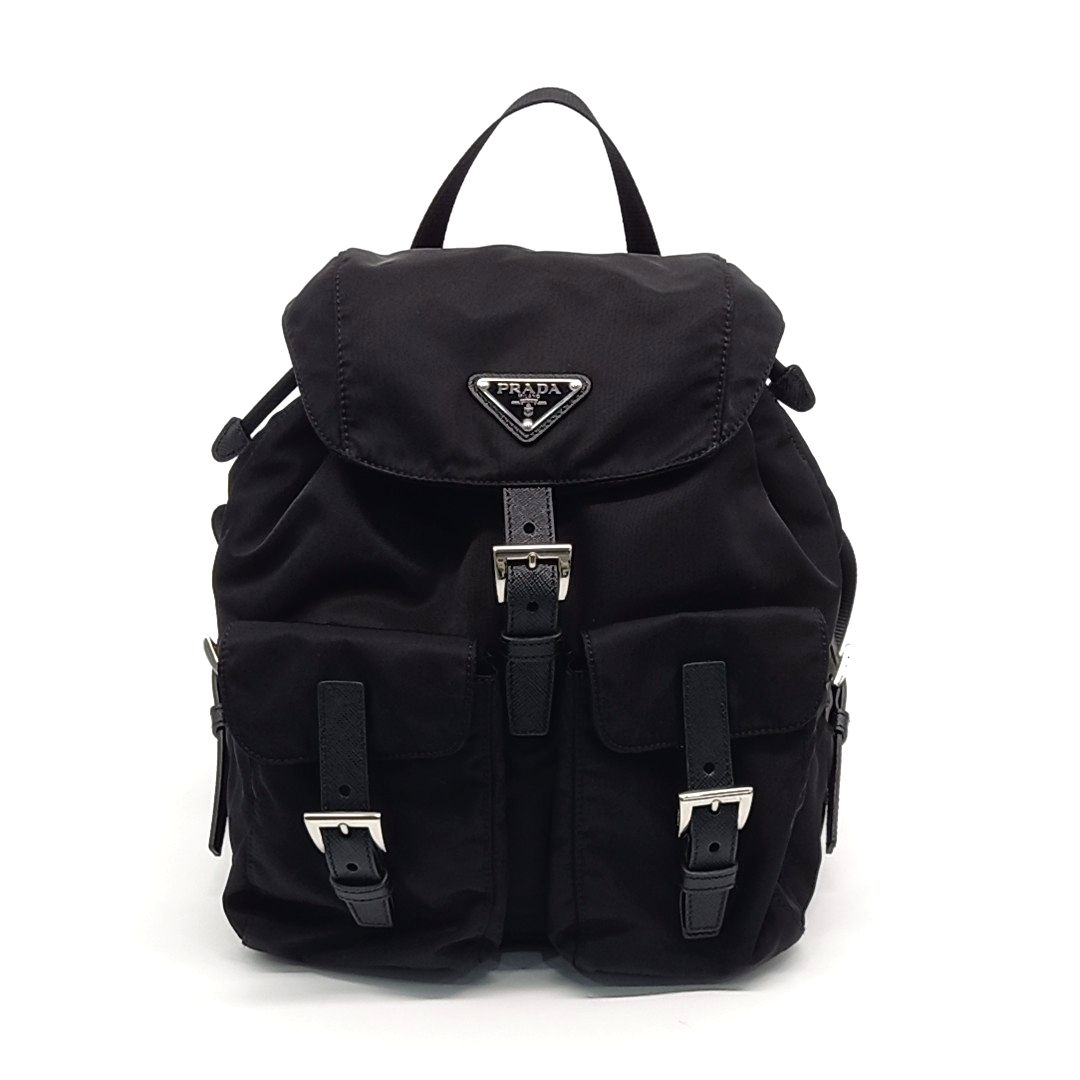 Prada Re-Nylon Two-Pocket Backpack (1BZ677) (10276775)