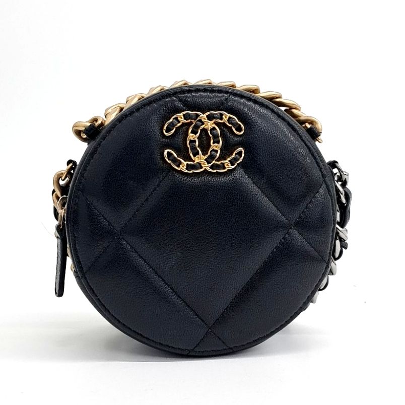 Chanel 19 Round Mini Crossbody Bag (10278861)