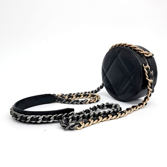 Chanel 19 Round Mini Crossbody Bag (10278861)