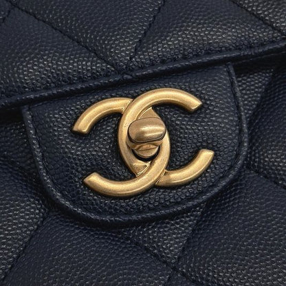 Chanel Caviar Chain Tote and Shoulder Bag (10279600)