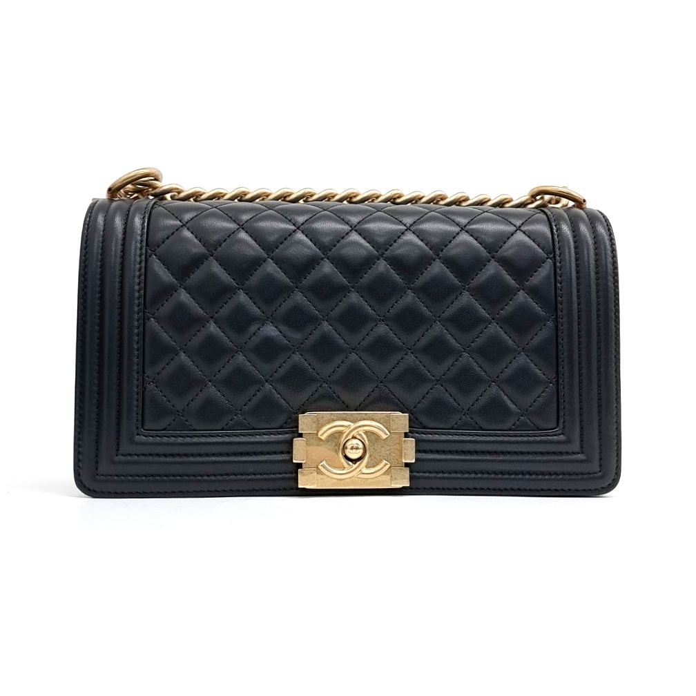 Chanel Lambskin Boy Bag Medium (10279654)