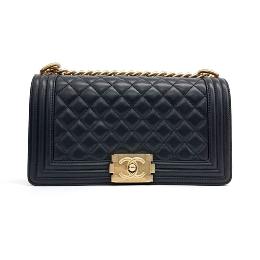 Chanel Lambskin Boy Bag Medium (10279654)