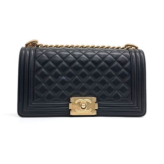 Chanel Lambskin Boy Bag Medium (10279654)