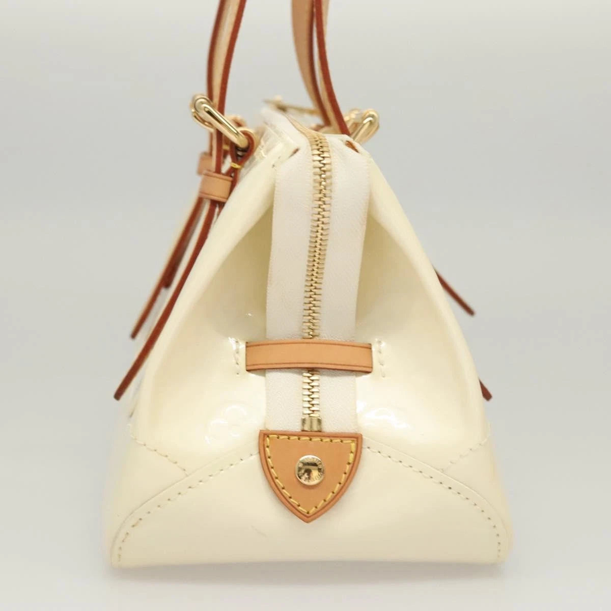 Louis Vuitton Monogram Vernis Rosewood Avenue Hand Bag Perle M93508