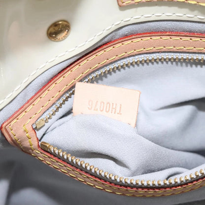 Louis Vuitton Monogram Vernis Reade Pm Hand Bag Perle M91336
