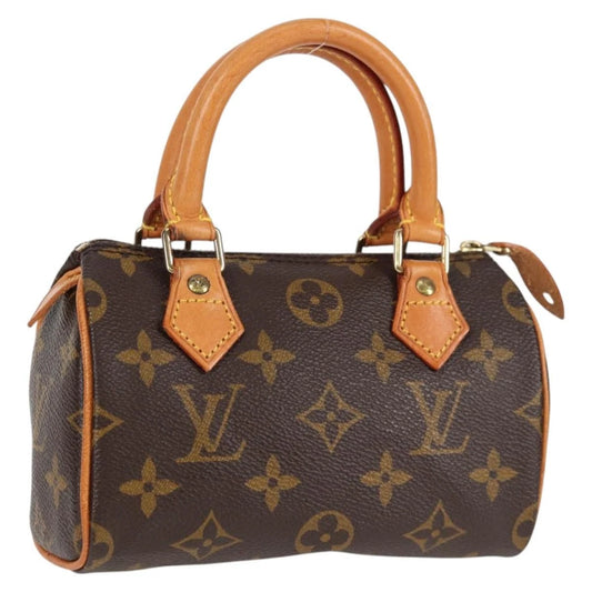 Louis Vuitton Monogram Mini Speedy Hand Bag M41534