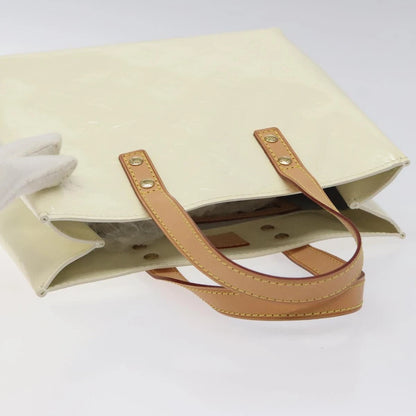 Louis Vuitton Monogram Vernis Reade Pm Hand Bag Perle M91336